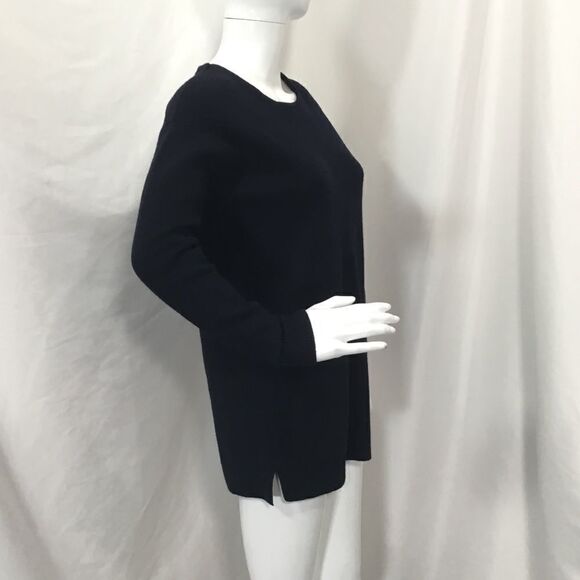 J Crew Merino Wool Pocket Tunic midnight Blue (B6) - Picture 5 of 6